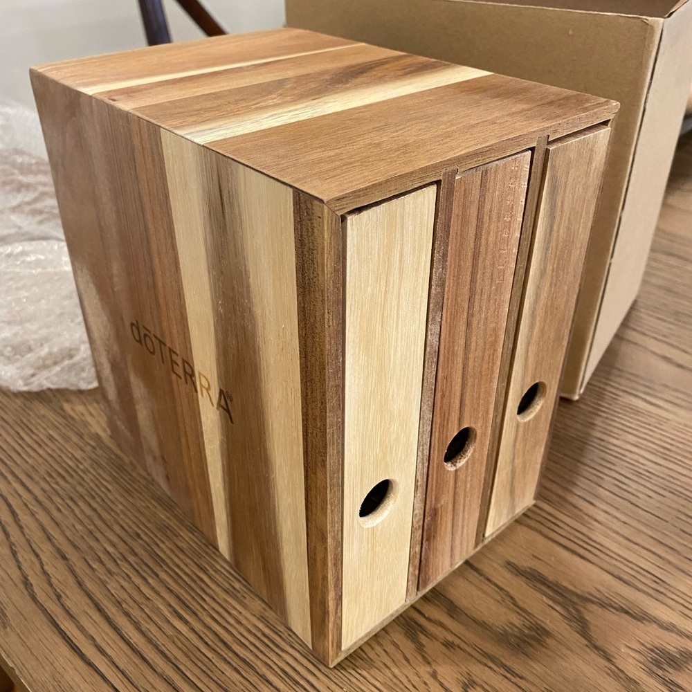 doTERRA Acacia Storage Box NIB